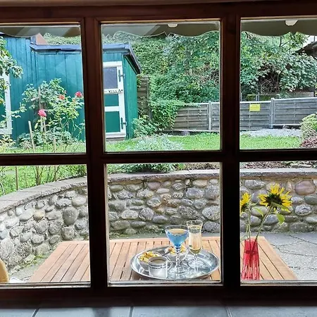Nyaraló Haus Am Muhlbach Oase Im Traunsteiner Stadtkern